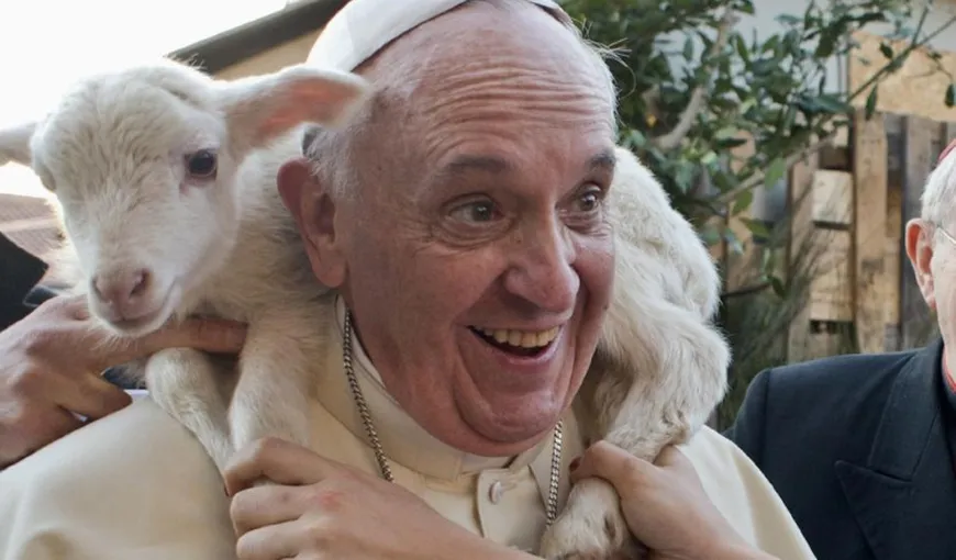 Papa Francisc va primi 1 milion de dolari dacă devine vegan pe durata Postului Paştelui