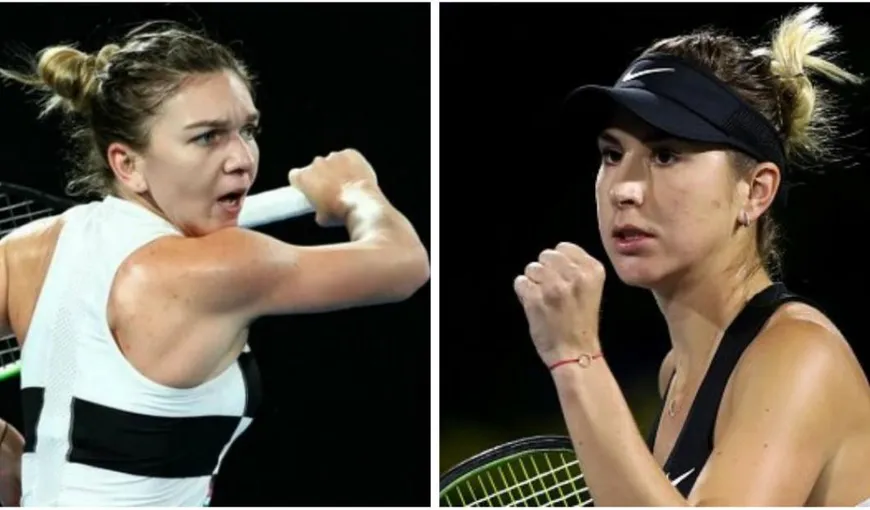 Simona Halep, eliminată în sferturile de finală ale turneului de la Dubai: 6-4, 4-6, 2-6 cu Belinda Bencic