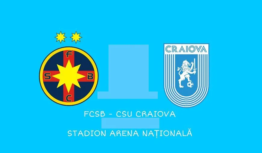 LPF a stabilit programul etapelor a 3-a şi a 4-a. Când se joacă şi unde vezi la TV derby-urile FCSB – CSU CRAIOVA şi CSU CRAIOVA – CFR