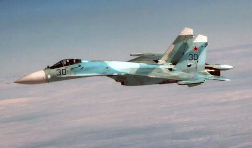 Avioane militare ruseşti au interceptat un bombardier american