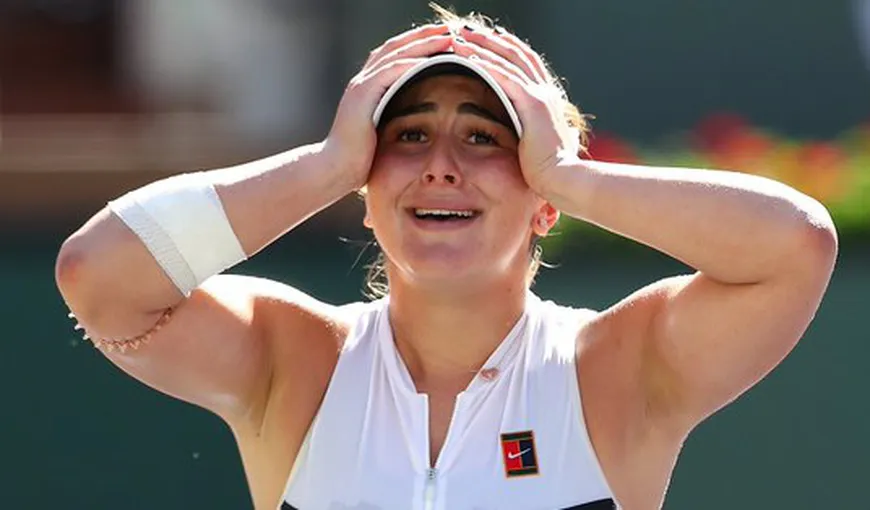 Bianca Andreescu, mesaj pentru români, după finala câştigată la Indian Wells. Imagini emoţionante VIDEO