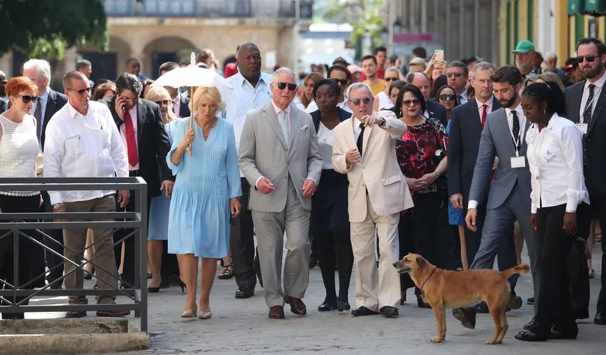 Prinţul Charles şi Camilla, în vizită în Cuba