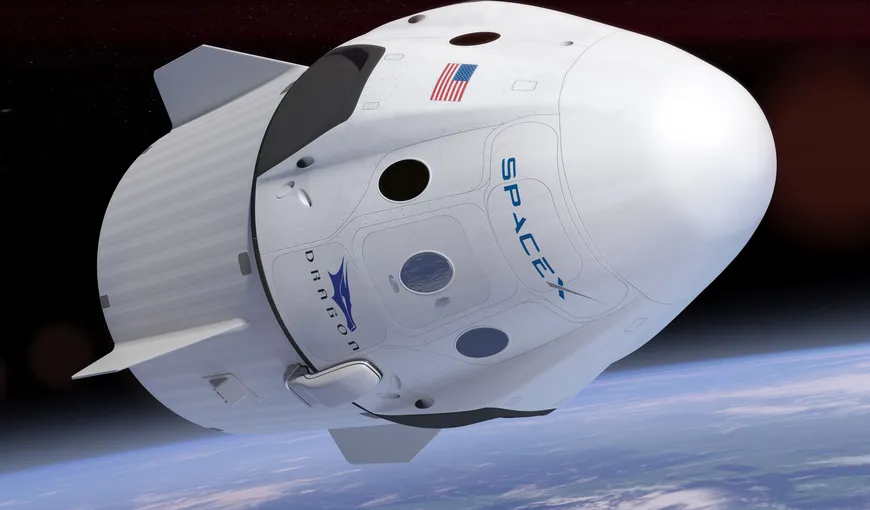 Capsula Dragon, lansată de SpaceX în vederea testării transportării de echipaj uman, a amerizat cu succes
