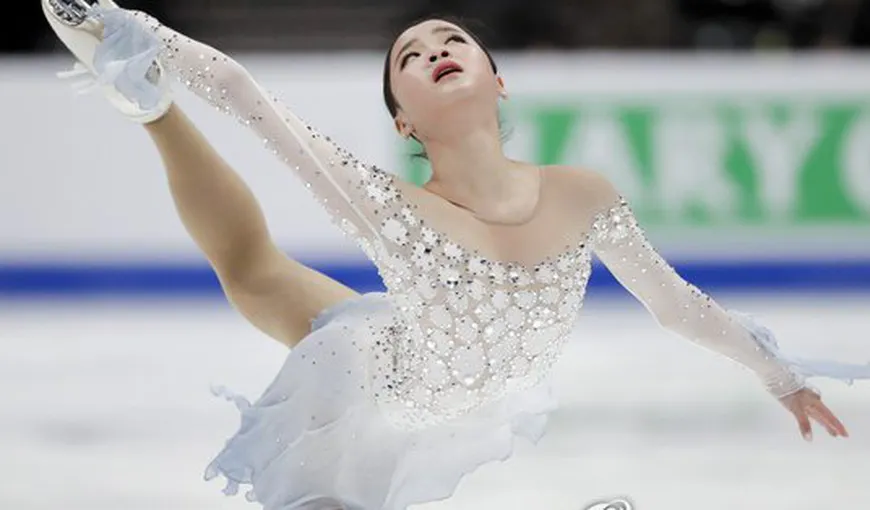 Scandal la Mondialele de patinaj. O sud-coreeancă o acuză pe americanca Mariah Bell că a tăiat-o la picior, la un antrenament