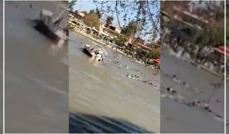 Tragedie în Irak, sunt zeci de morţi după scufundarea unei ambarcaţiuni turistice VIDEO