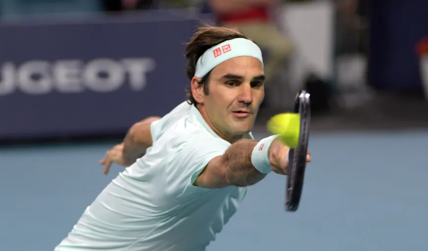 Miami Open: Roger Federer s-a calificat în finala de Masters Series cu numărul 50, un record