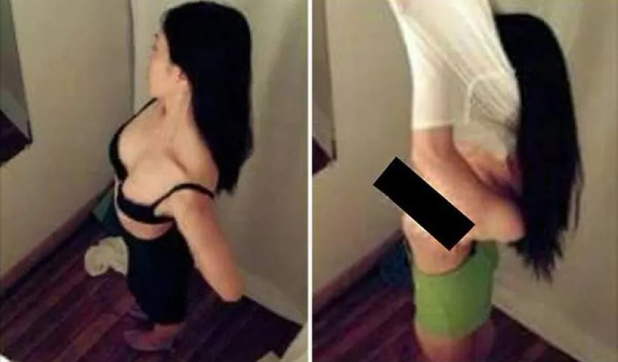 S-a filmat în ipostaze sexy pentru soţul ei, numai că pozele au ajuns la toată lista de 2000 de prieteni FOTO