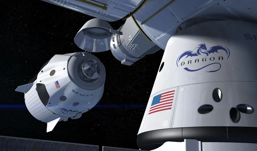 SpaceX a testat lansarea unei capsule cu echipaj. Capsula Dragon fost lansată cu succes pe ISS