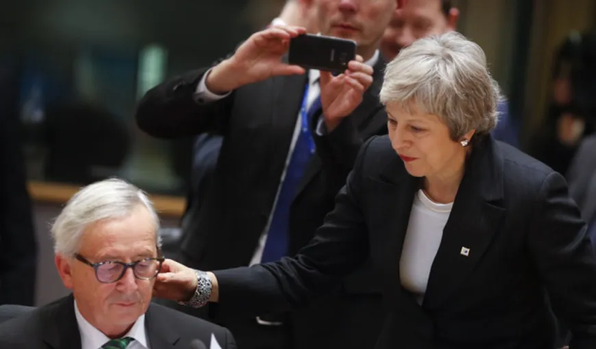 Jean -Claude Juncker nu-i mai face nicio concesie Theresei May privind amânarea Brexitului