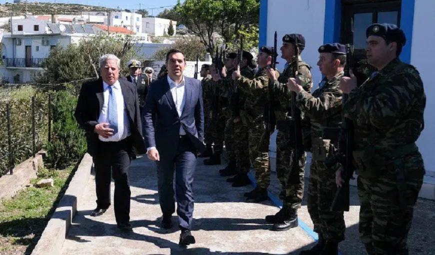 Premierul Alexis Tsipras, „hărţuit” de avioane de vânătoare turce