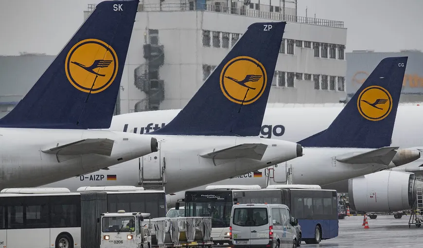 Zeci de anulări pe aeroportul din Frakfurt din cauza unui software. Haos în traficul aerian