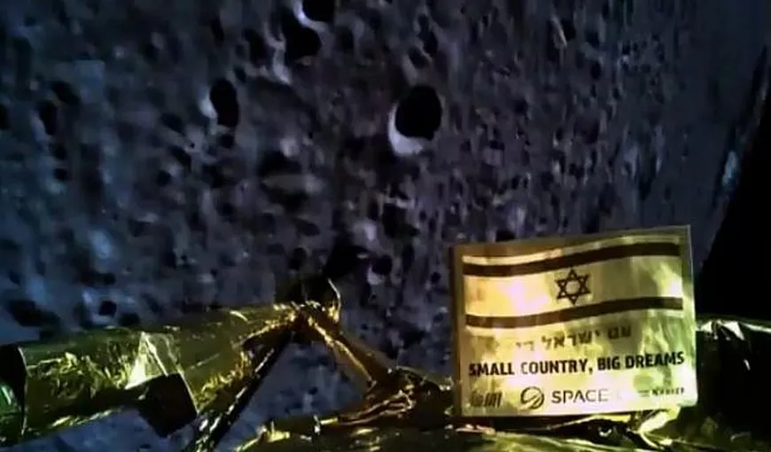 Israelul n-a reuşit să cucerească Luna. Sonda trimisă să exploreze astrul s-a prăbuşit la aselenizare