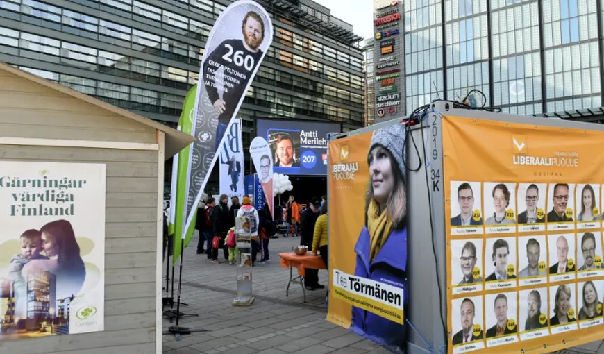 Alegeri parlamentare în Finlanda. Actuala coaliţie la putere ar putea fi învinsă