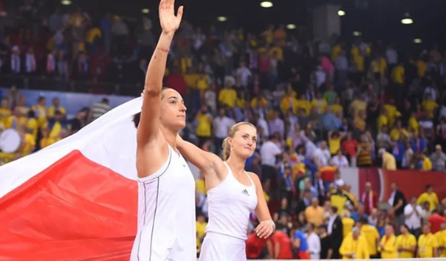 Caroline Garcia şi Kristina Mladenovic, GEST SUPERB la adresa românilor după victoria din Fed Cup