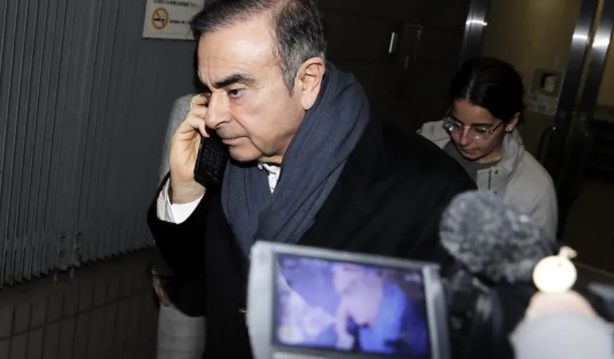 Carlos Ghosn a fost eliberat din închisoare. Fostul şef de la Nissan a plătit o cauţiune de 4,5 milioane dolari