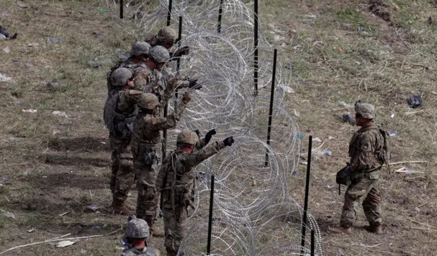 Donald Trump trimite armata la graniţa cu Mexicul