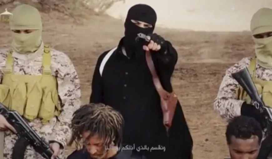 Statul Islamic a difuzat imagini video de la execuţia a cinci ostatici