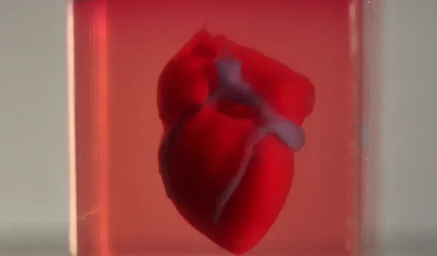 Oamenii de ştiinţă israelieni au realizat prima inimă vascularizată imprimată 3D