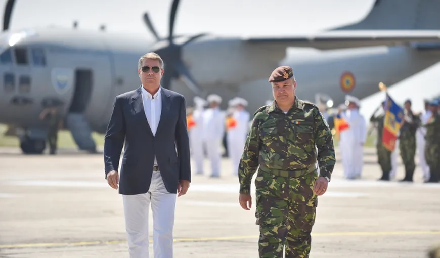 Klaus Iohannis vizitează navele militare participante la exerciţiul NATO „Sea Shield 2019”