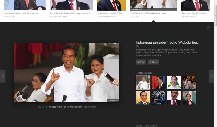Partidul de guvernământ din Indonezia a câştigat alegerile