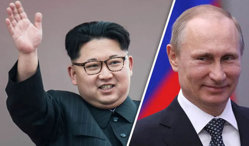 Vladimir Putin şi Kim Jong-Un s-au întâlnit la Vladivostok la primul lor summit