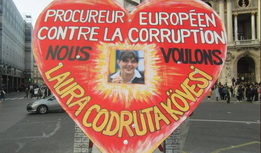 Laura Codruţa Kovesi, susţinută de Vestele Galbene