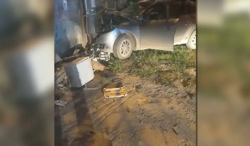 Accident în Ghencea, provocat de un şofer beat