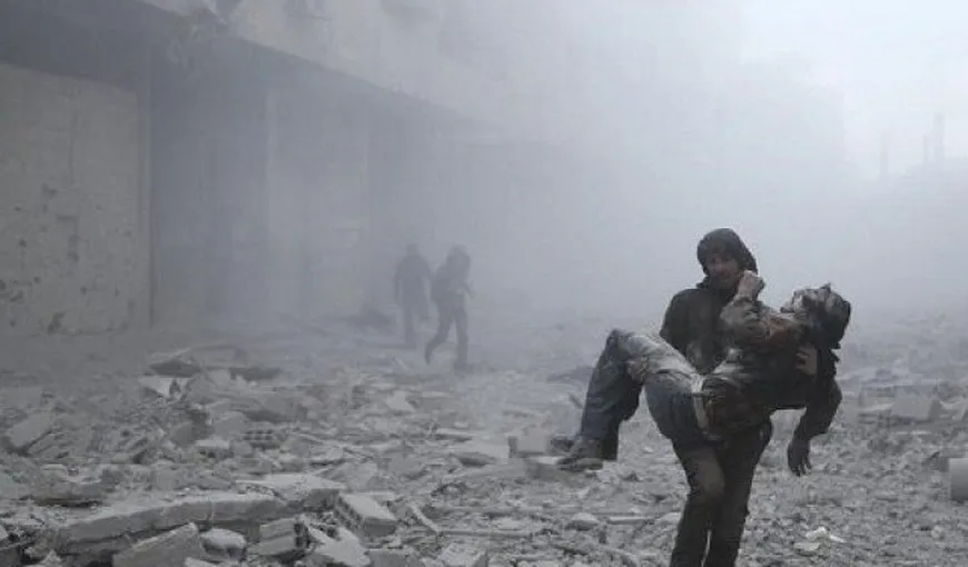 Atacuri aeriene ale forţelor guvernamentale în Siria: cel puţin 12 oameni au murit