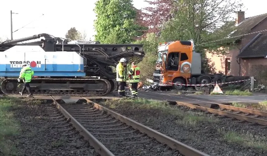 Accident feroviar în Germania. 12 persoane au fost rănite, două fiind în stare gravă