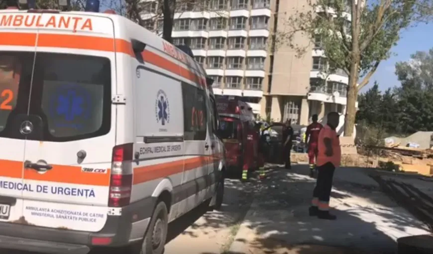 Muncitor mort după ce a căzut de pe o schelă în timp ce lucra la faţada unui hotel, în Neptun