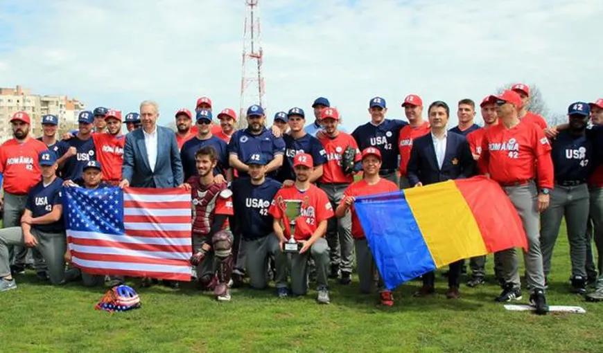 România a învins SUA la baseball. Partida s-a disputat pe stadionul „Gheorghe Hagi” din Constanţa
