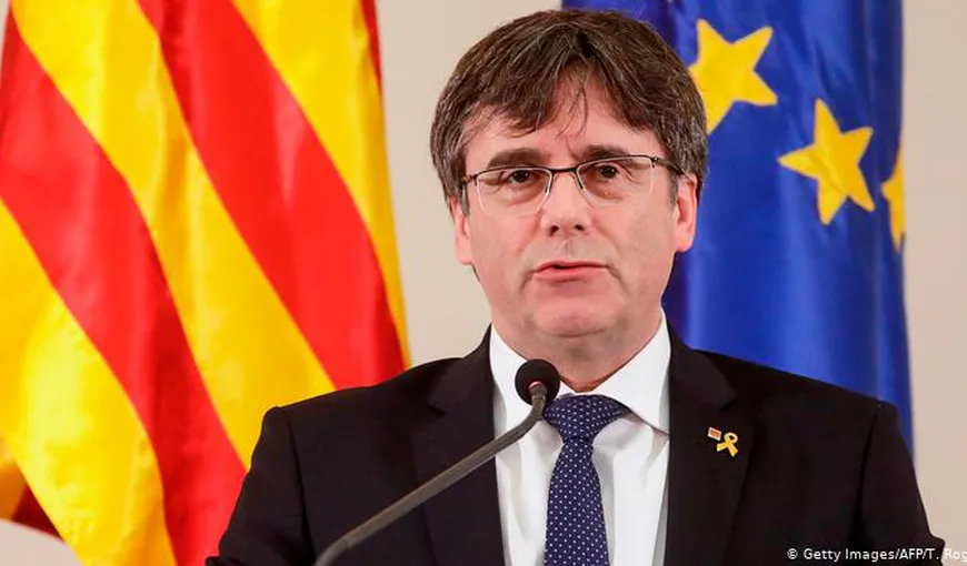 Fostul lider catalan, Carles Puigdemont, face apel împotriva interdicţiei de a candida la alegerile europene