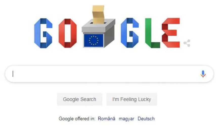 Alegeri europarlamentare 2019 (România). Cum se votează la alegerile UE, google doodle special