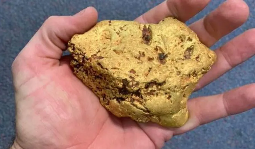 Un australian a găsit o pepită de aur de 1,4 kg, care valorează 100.000 de dolari