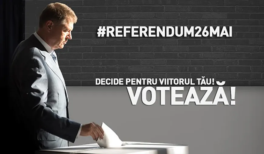 Klaus Iohannis, anunţ important pe Facebook despre referendum