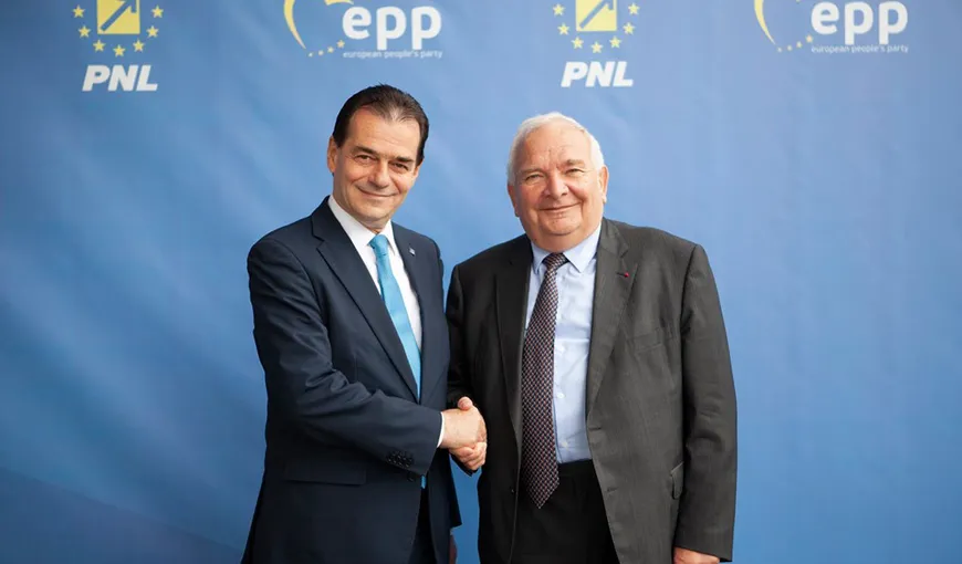 Ludovic Orban a discutat cu Joseph Daul, preşedintele PPE, despre miza alegerilor europarlamentare