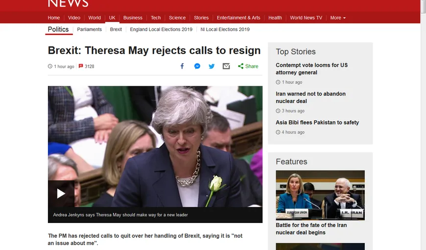 Theresa May va demisiona