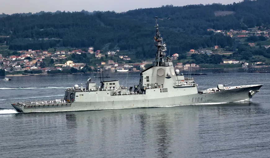 Spania îşi retrage o navă de război dintr-un grup naval al SUA