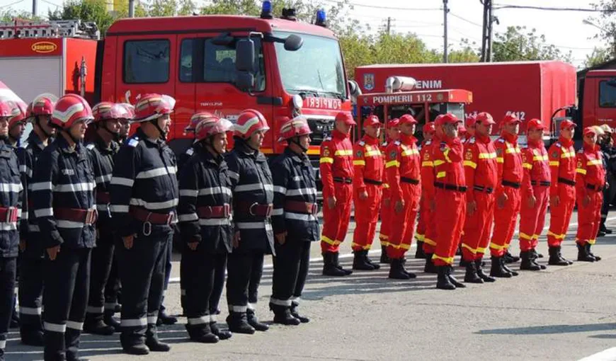 Angajări Pompieri 2019. Sute de locuri pentru ofiţeri şi subofiţeri