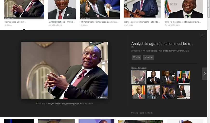 Africa de Sud şi-a reales preşedintele: Cyril Ramaphosa nu a avut niciun contracandidat