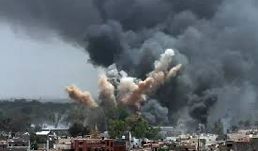 LUPTE GRELE ÎN LIBIA: Un hotel de lux din Tripoli a fost lovit de rachete