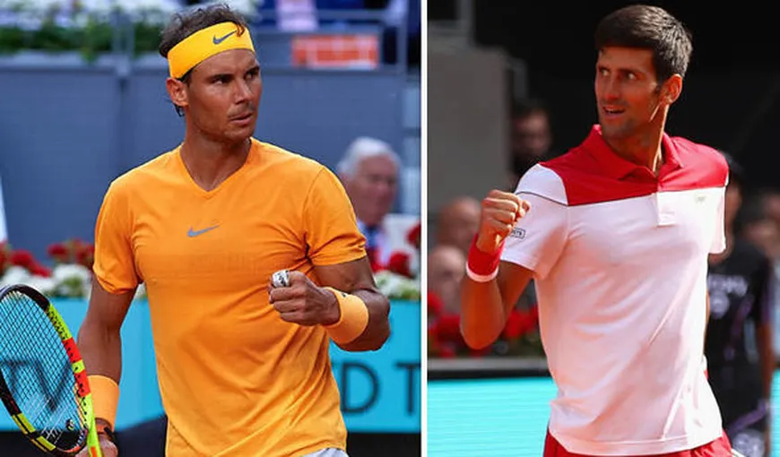 Novak Djokovic – Rafael Nadal, în finala turneului de tenis de la Roma