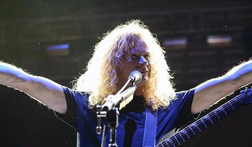 Dave Mustaine, solistul Megadeth, a fost diagnosticat cu cancer la gât. Trupa şi-a anulat un concert