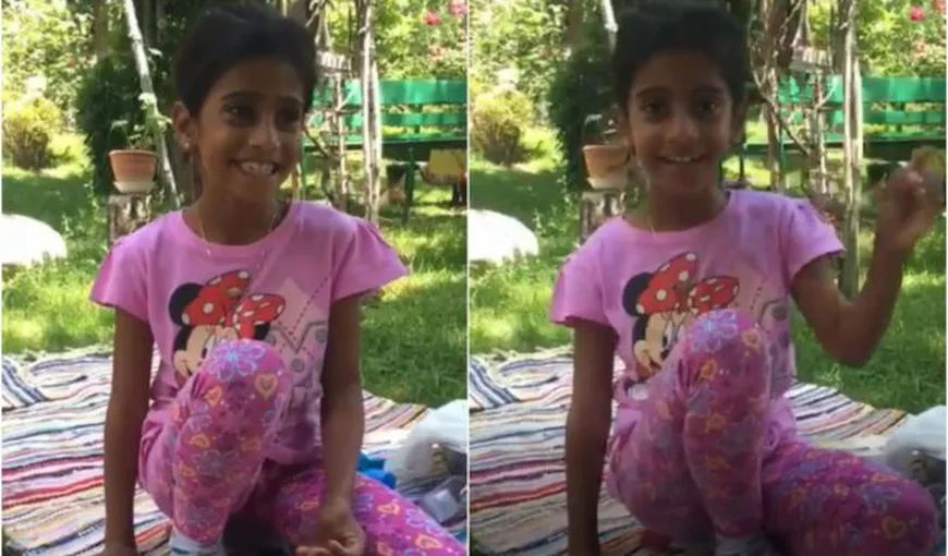 Imagini cu Sorina filmate de familia adoptivă. Copila se simte bine şi este alături de părinţii şi de frăţiorul său de 4 ani VIDEO