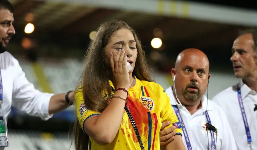 Iubita lui Cristi Manea, prima declaraţie după ce a fost bătută după meciul România U21 – Franţa U21