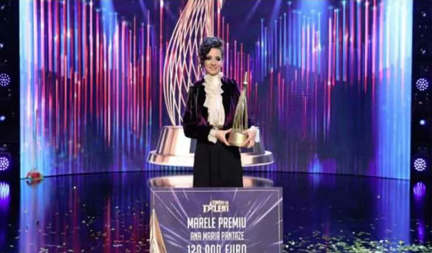 Ana Maria Pantaze s-a decis! A anunţat ce va face cu cei 120.000 de euro câştigaţi la „Românii au talent”