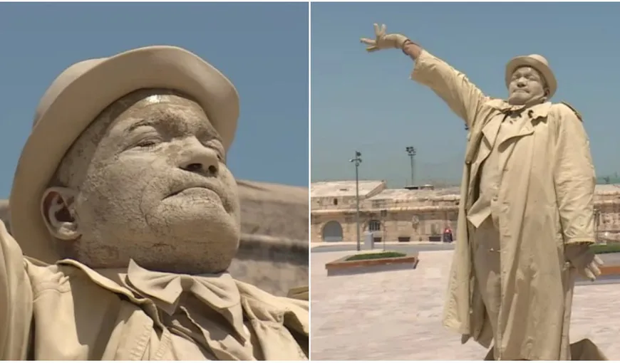 Incredibil! Câţi bani câştigă un român „statuie” pe străzile din Malta în fiecare zi. Suma este uriaşă