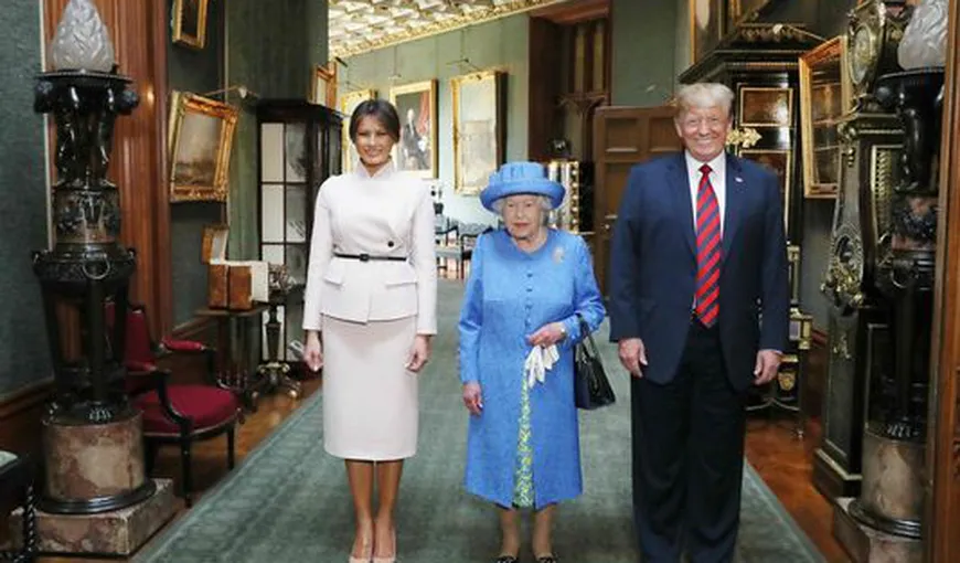 Regina Elisabeta a II-a a Marii Britanii i-a făcut un cadou nepreţuit lui Donald Trump. Ce a primit preşedintele american de la regină