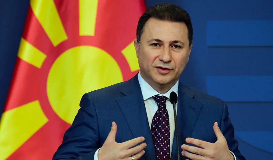 Ungaria nu îl va extrăda pe fost premier nord-macedonean Nikola Gruevski
