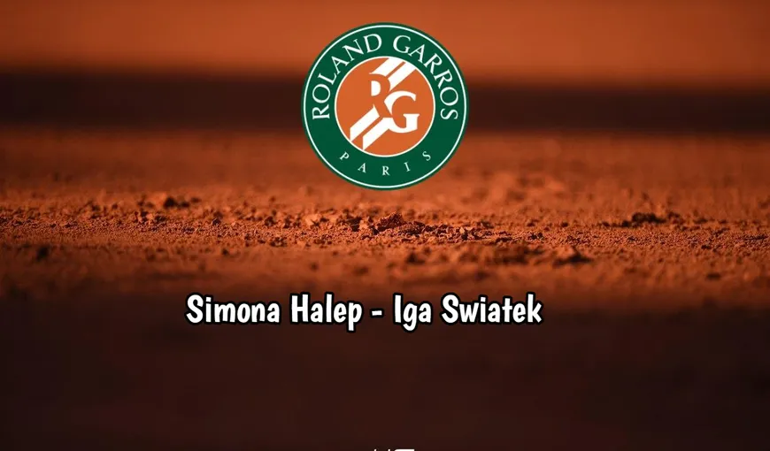 Simona Halep – Iga Swiatek se joacă LUNI în OPTIMI la Roland Garros 2019. A fost anunţată ORA DE START